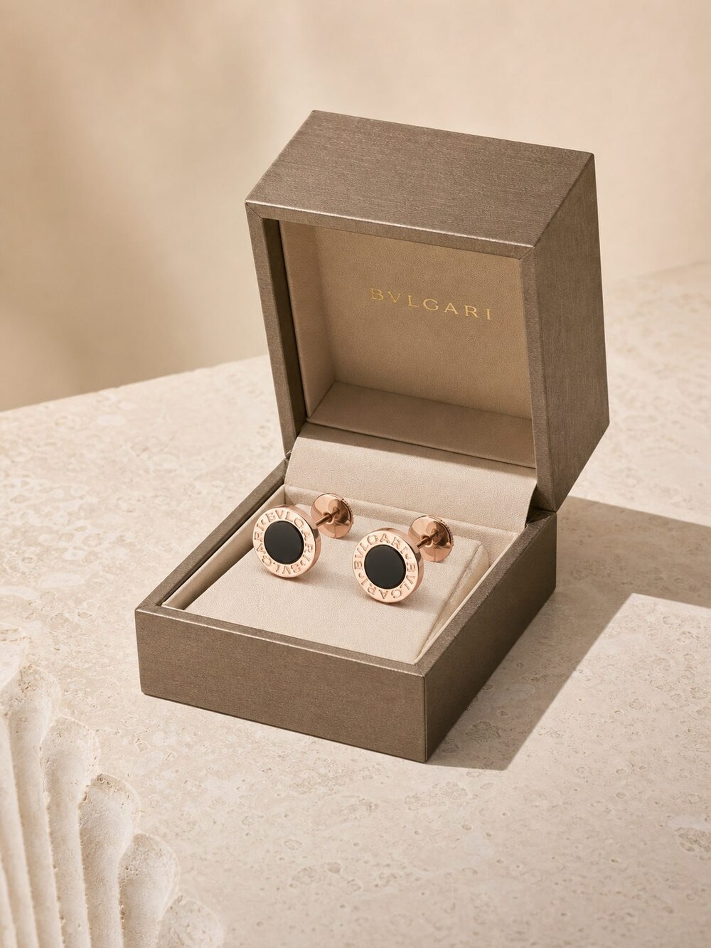 Bulgari Refined Statement Earrings Style 5 | New with Box - Picture 2 of 9